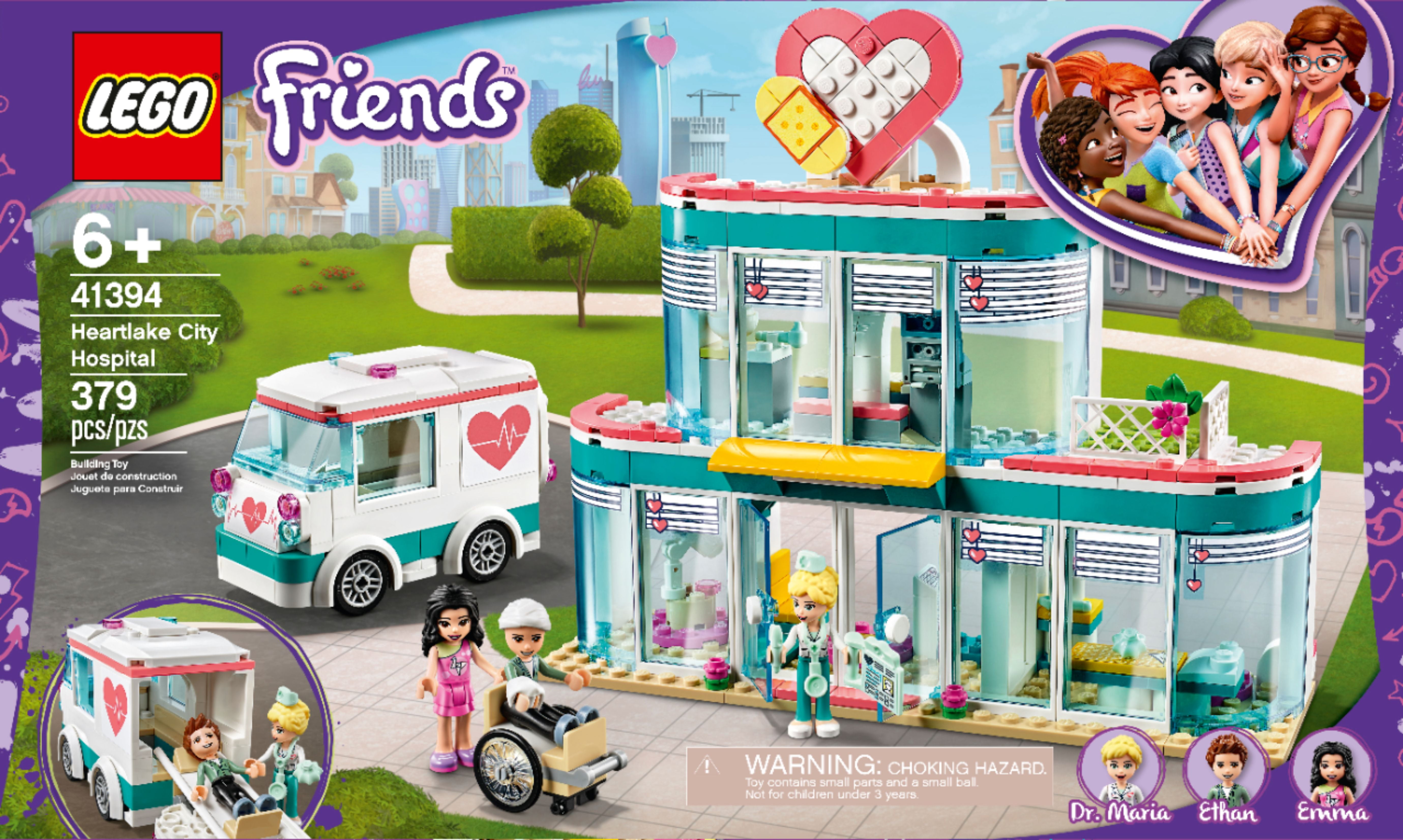 lego friends 41394 heartlake city hospital