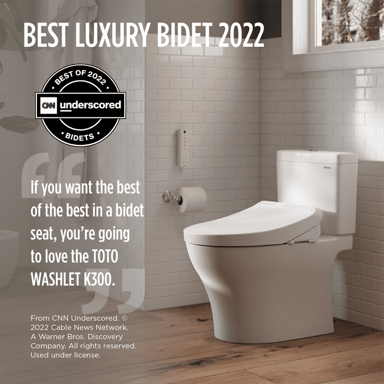 TOTO® WASHLET® K300 Electronic Bidet Toilet Seat with TOTO® WASHLET® K300 Electronic Bidet Toilet Seat with