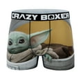 thumbnail image 6 of CRAZYBOXER Men's Underwear The Mandalorian Stretch Soft Boxer Brief Original (3 PACK), 6 of 7