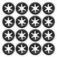 thumbnail image 1 of Uxcell 110Pcs Internal Tooth Lock Washers, M4 ID 12mm OD Star Locking Washer Quick Speed Retaining Clips Fasteners for Machinery, Automobile, Industrial Use, Flipped Edge, 1 of 6