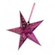 thumbnail image 2 of Impresionantes adornos brillantes para el árbol de Navidad: estrella colgante para decoración de fiestas navideñas Rosa roja 40cm, 2 of 9