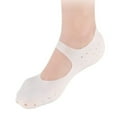 thumbnail image 4 of GAXIRE 2Pair Silicone Lined Socks Breathable Soft Foot Care Socks with Non Slip, 4 of 8