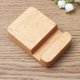thumbnail image 4 of EeaseMX Soporte creativo para teléfono móvil, universal, de madera, para escritorio, portátil, para smartphone (color claro), 4 of 7