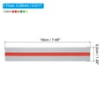 thumbnail image 2 of Uxcell Guided Reading Strips Tracking Highlight Colored Overlay Bookmarks 6 Colors 6 Pcs, 2 of 6