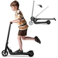 thumbnail image 2 of Electric Scooter for Kids Ages 5-12, Foldable Kids Motorized Scooter with Kick Start Boost and Rear Brake, 3.5H Charging time, Power Scooter for Kids, Girls, Boys, 2 of 8