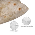 thumbnail image 3 of Fotbe Tortilla Funda de Almohada Decorativa Estilo Occidental, Lujo en Algodón, Fundas para Almohadas King, Cojín Estampado para Decoración del Hogar-20"x30", 3 of 6