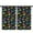 Black Cartoon Colorful-1, variant on Blackout Kids Curtains,Black Cartoon Colorful Dinosaurs Plants Pattern Childrens Insulated Curtains Set Of 2,Bedroom Essentials,Toddler Room Decor 42"x54"