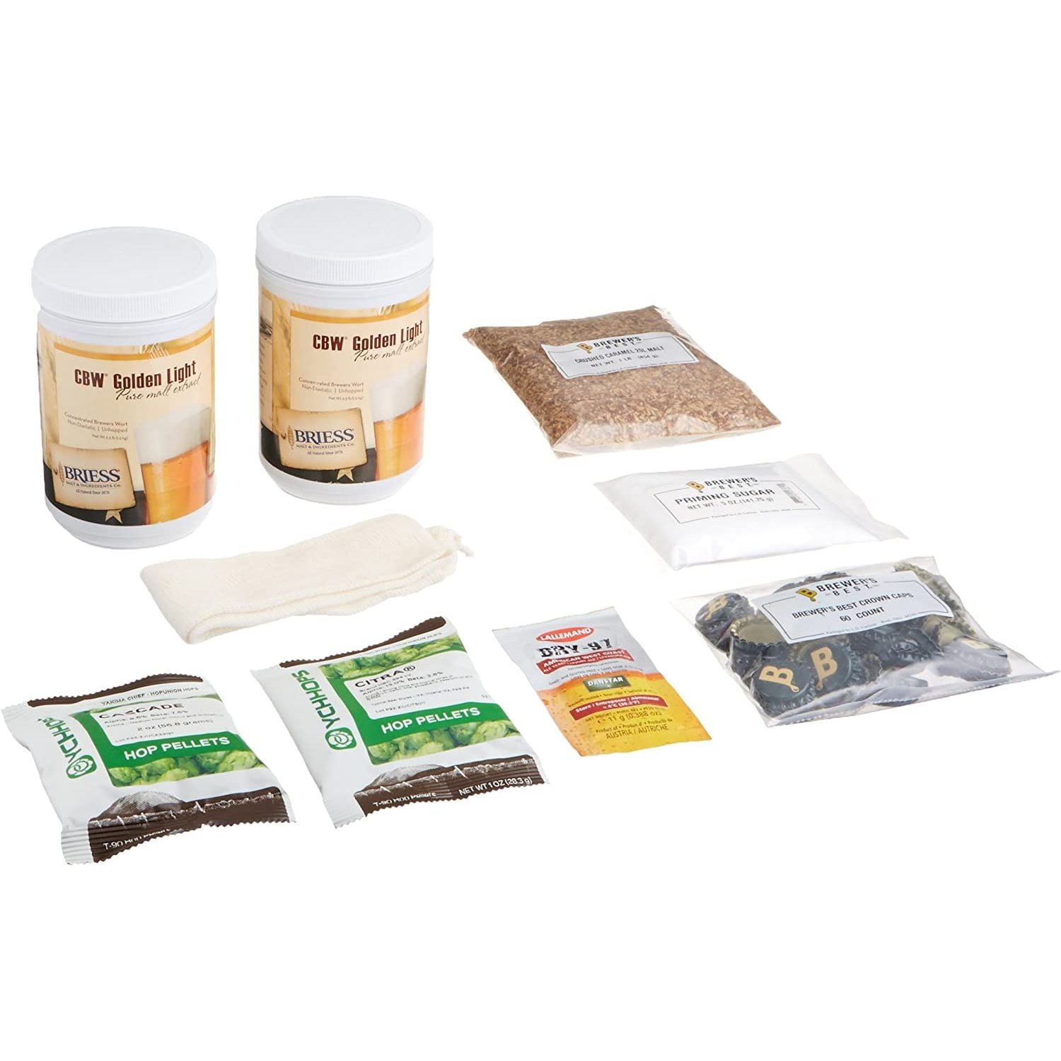 Codllyne American Pale Ale Home Brewing Ingredient Kit, Brewer's Best
