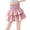 D64 Pink, variant on Angala Womens Skirts Elastic Waist Pleated Tiered Maxi Skirts Solid Summer Dailywear Comfortable Stretchy Flowy Ladies Skirts Size L Black