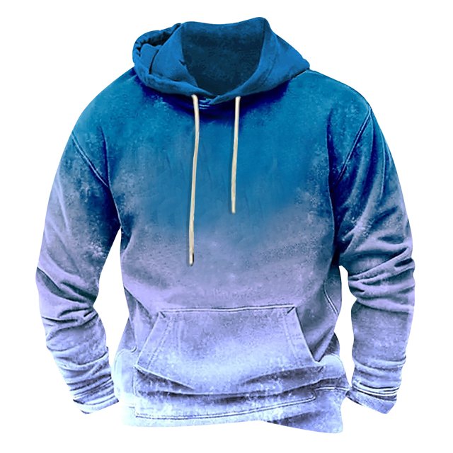 Men's Print Plush Warm Coat Fleece Sweater Casual Coat Pocket Sweater Autumn Winter Coat 4XL