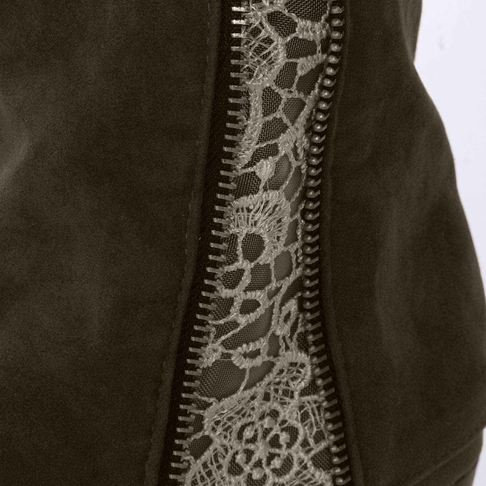 Bottines D'hiver Femmes/ados En Daim - Semelle Crampons, Fermeture éclair, Taille 36, Noir, Facile à Nettoyer - 4