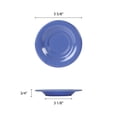 thumbnail image 2 of Excellante Color Purple melamine dinnerware collection 5 1/2" saucer for cr303/cr9018, comes in dozen, 2 of 2
