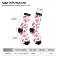 thumbnail image 2 of KLL Girl Butterfly Print Cool Socks Men's Women's Crew Socks Funny Crazy Novelty Stockings, 2 of 6