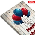 thumbnail image 7 of 1pc Metal Wall Sign, 8x12 Inches, Vibrant Happy Labor Day Design with Colorful Balloons, Rustproof & UV Protected, Perfect for Home, Office, Party Decorations, Ideal for Outdoor and Indoor Use, 7 of 7