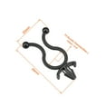 thumbnail image 4 of Twist Lock Cable Wire Ties Nylon U Shape Save Place 10mm Dia Black 200 pcs, 4 of 4