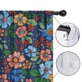 thumbnail image 4 of Blackout Kids Curtains,Pioneer Flower Childrens Insulated Curtains Set Of 2,Bedroom Essentials,Toddler Room Decor 42x54in(106x137cm), 4 of 4