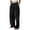 Black, variant on Men's Versatile Business Casual Loose Wide Leg Suit Pants, Casual Lightweight Dress Trousers with Pockets, Ideal for Business Meetings,Coffee,S