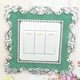 thumbnail image 1 of Xihbxyly Adhesivo para Portalámparas de Pared, Resina Decorativa, Diseño Adhesivo, Decoración Creativa, Uso Versátil, Fácil Aplicación, Blanco, Rosa y Azul, 86 X 86 Mm., 1 of 2