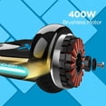 thumbnail image 6 of Hover-1 Eclipse Hoverboard w/ 8 in Wheels, Ultrabright Customizable LED Headlights, Built-In Bluetooth Speaker, 4-Hour Charge Time, 7 MPH Max Speed - Black and Gold, 6 of 9