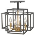 thumbnail image 2 of Titania 4 Light Semi Flush Mount, 2 of 4