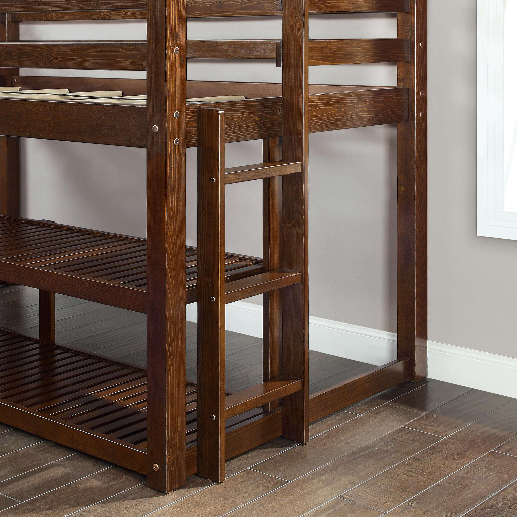 Better Homes and Gardens Greer Twin Loft Storage Bed, Espresso - image 4 of 4