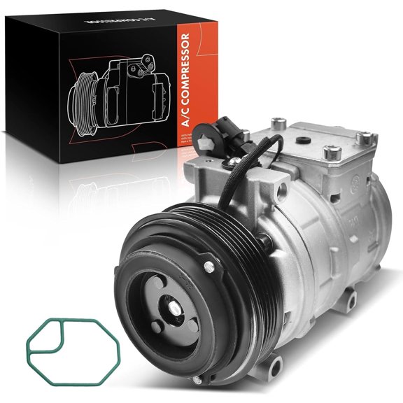 A-Premium AC Compressor with Clutch Compatible with BMW E36 323i 323is 325i 325is 325iX 328is 525i 525iT 530i 540i 740i 740iL 750iL 840Ci 850i M3 Fits select: 1999 BMW 323 IC