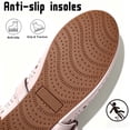 thumbnail image 5 of CHICVOMEY Breathable Mesh Mary Jane Shoes for Women Leather Ballet Flats with Buckle Fashion Fishnet Flats for Women Casual & Work Fashion Flats, 5 of 9