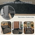 thumbnail image 4 of RUG ROBOT Modern Rainbow 3'x5' Area Rugs, Washable Easy Jute Indoor Outdoor Rugs for Entryway, Non Slip Farmhouse Throw Carpet for Living Room Bedroom Deck Porch Kitchen, 4 of 6