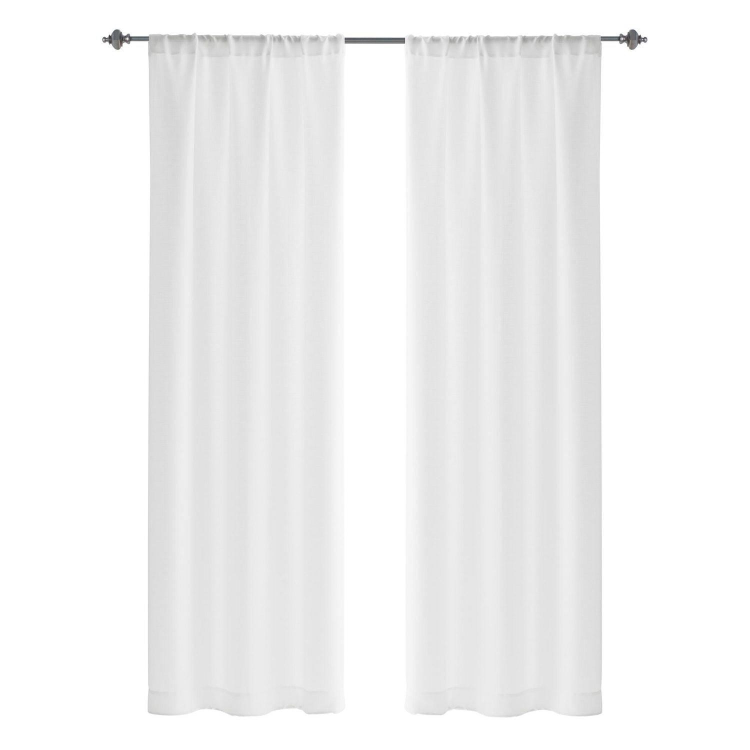 Panneau de fenêtre à passe-tringle solide 63 po Tille Mainstays 1 panneau, 40" x 63"