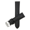 thumbnail image 1 of 30mm Leather Watch Band Strap, Mat Finish, Tone-on-Tone Stitching, Stainless Steel Buckle, 1 of 7