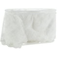 thumbnail image 2 of Simplicity Fancy Ruffle Lace 7"X12yd-White, 2 of 2