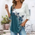 thumbnail image 2 of Bovemsi Camisole Tops for Women Vintage Solid Color T Shirt With Square Neck Ladies Casual Pleated Loose And Flowing Sleeve Top Basic Tanks, 2 of 6