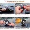 thumbnail image 5 of Fast Heating Car Heater With Heating And Cooling Function, Defroster Defogger Plug Cigarette Lighter 360 Degree Rotary Base, 5 of 5