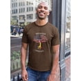 thumbnail image 2 of American Grown Chadian Roots T-Shirt Men -Smartprints Designs, Male XX-Large, 2 of 4