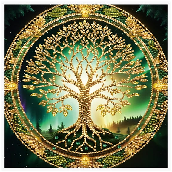Survival Tree Diamond Art Painting Kit