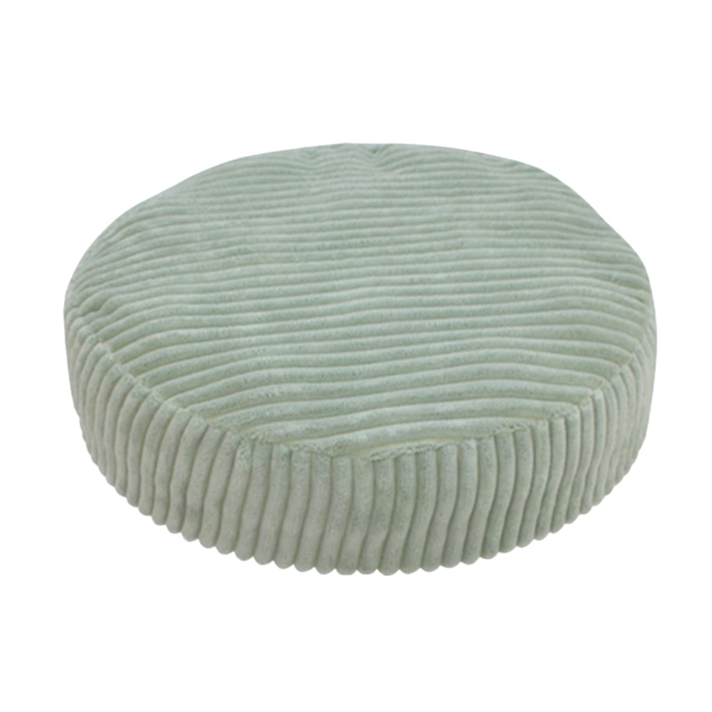 Removable Washable Round Bar Stool Chair Seat Cushion Cover Stretchable