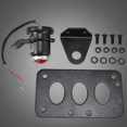 thumbnail image 4 of KaTur Black Motorcycle Tail Light Len Side Mount License Plate Light with Bracket Multifunctional Rear Light Fits, 4 of 5