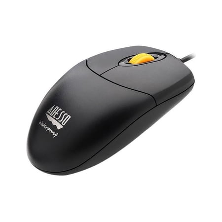 UPC: 0783750007573 | ADESSO IMOUSEW3 ADESSO IP67 RATED WATERPROOF  ANTIMICROBIAL USB MOUSE WITH MAGNETIC SCROLL WHEE