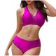 thumbnail image 2 of Traje de baño para mujer, bikini de tirantes sin espalda de color liso para mujer, trajes de baño para mujer, conjuntos de bikini para mujer, trajes de baño de bikini para mujer, 2 of 3