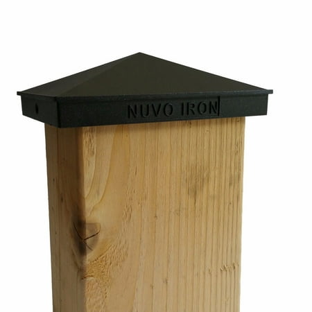 Nuvo Iron Decorative Pyramid Aluminium Post Cap For 3 5 X 5 5