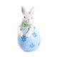thumbnail image 3 of Figura de conejito de Pascua, estatua de conejo de primavera, adorno decorativo de mesa para rosa azul, 3 of 9