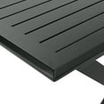 thumbnail image 6 of Elwell Wicker Outdoor 7 Piece Dining Set with Cushion, Matte Black, Light Brown, and Beige, 6 of 13