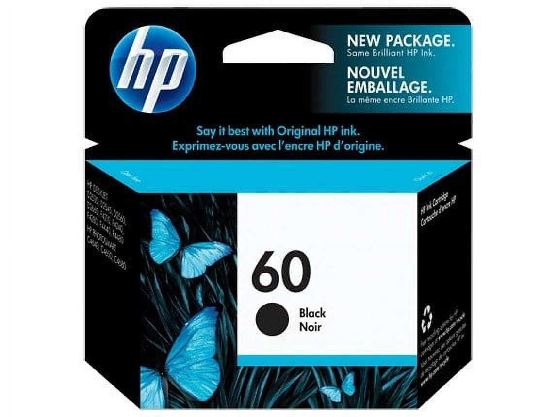 HP 60/901 Black Original Ink Cartridge (CC640WN)