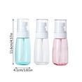 thumbnail image 3 of 60ml Portable Travel Spray Bottle - Fine Mist Atomizer for Cosmetics, Hydrating - Leak-Proof, PETG Material - for Perfume, Toner,, 3 of 6