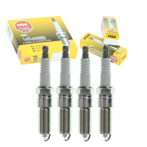 4 pc NGK G-Power Spark Plugs compatible with Dodge Stratus 2.4L L4 2001-2006