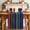 Green Blue, variant on Mexican Style Table Runner - 36 Inch Long Colorful Mexico Stripes Teal Blue Cotton and Linen Blended Dress Scarves Farmhouse Table Runner for Kitchen Dining, Coffee Table, 13" x 36"