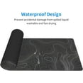thumbnail image 4 of Topographic Contour Gaming Mouse Pad Large XL Long Extended Pads Big Mousepad Keyboard Mouse Mat Desk Pad Home Office Decor Accessories for Computer Pc Laptop,Rubber, 4 of 6