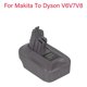 thumbnail image 1 of Adecuado para Batería Makita/Bosch/Dewalt/Milwaukee DM18V678 BMV678 Adaptador de Batería Convertidor para Adaptador de Batería Dyson V6 V7 V8, 1 of 5