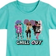 thumbnail image 3 of LOL OMG - Winter Dolls - Chill Out - Toddler & Youth Girls Short Sleeve Graphic T-Shirt, 3 of 5