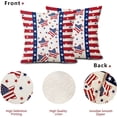 thumbnail image 5 of 4th of July American Stars Stripes Patriotic Pillow Covers 20X20 Inch Independence Memorial Day Decorative Pillow Cases Set of 2 Holiday Throw Pillows Home Decor for Sofa Couch Party Outdoor, 5 of 6